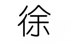 徐字的五行属什么，徐字有几划，徐字的含义