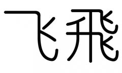 飞字的五行属什么，飞字有几划，飞字的含义