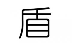 盾字的五行属什么，盾字有几划，盾字的含义