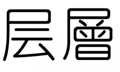 层字的五行属什么，层字有几划，层字的含义