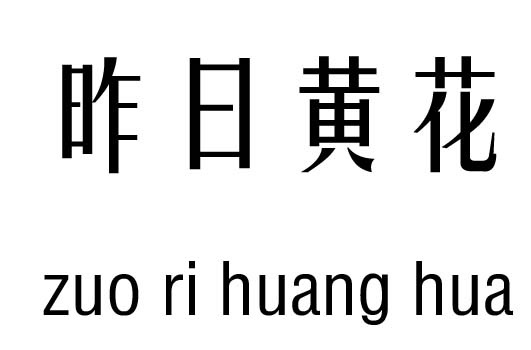 昨日黄花五行吉凶_昨日黄花成语故事