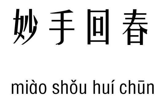 妙手回春五行吉凶_妙手回春成语故事