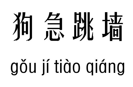 狗急跳墙五行吉凶_狗急跳墙成语故事