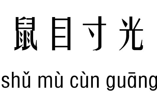 鼠目寸光五行吉凶_鼠目寸光成语故事