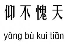 仰不愧天五行吉凶_仰不愧天成语故事