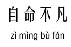 自命不凡五行吉凶_自命不凡成语故事