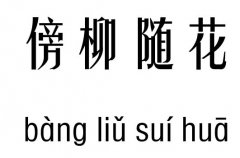 傍柳随花五行吉凶_傍柳随花成语故事