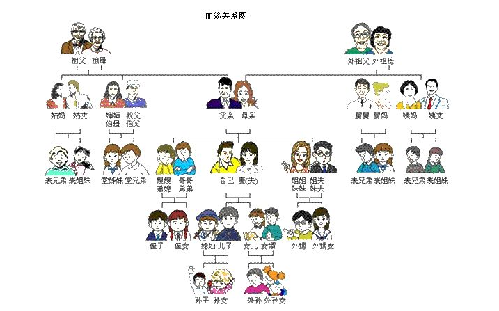 姓氏代表着血缘关系 