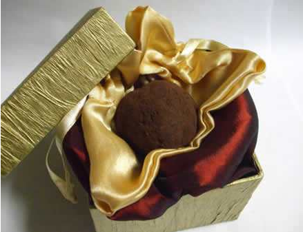 2月10日生日巧克力：乳酪核桃饼（Gianduja with Crisped Rice