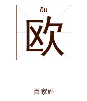 欧姓起名,欧姓名字大全,起名大全