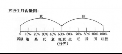 五行生月旺衰含量图