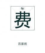 费姓起名_费姓名字大全