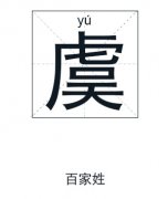 虞姓起名_虞姓名字大全