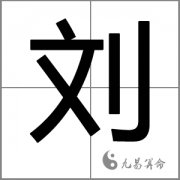 姓刘男孩好听的名字大全