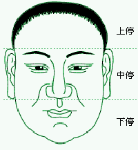 面相学算命图解