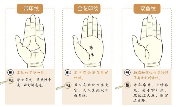 图解手相之掌纹篇