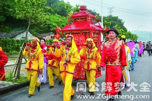 梦见姐夫抬花轿