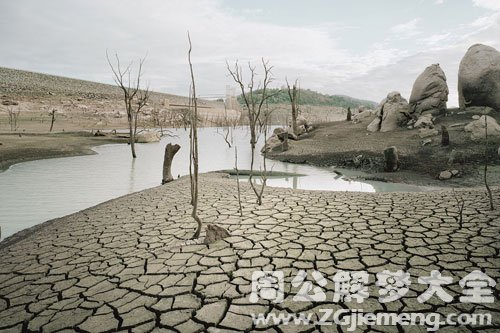 梦见水库干了