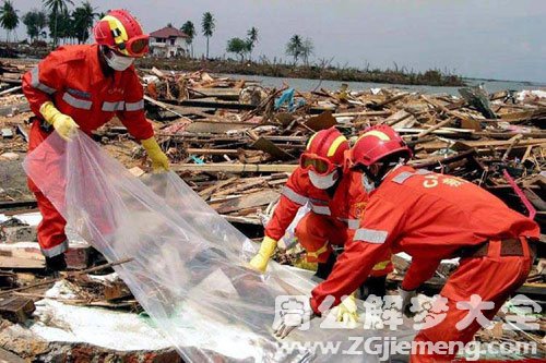 梦见海啸救助别人