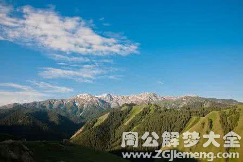 高山美景