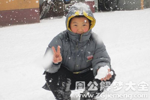 梦见雪花飘在头上