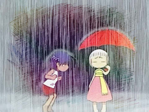 下雨