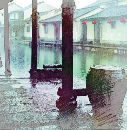 梦见极多雨水