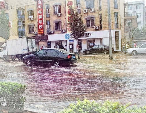 梦见爆发大水