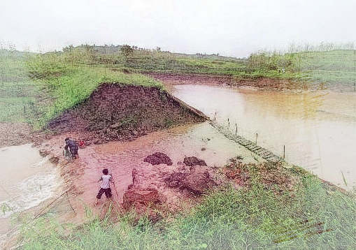 梦见水库决堤