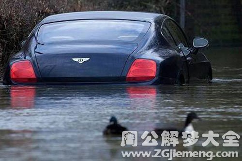 梦见车被水泡了