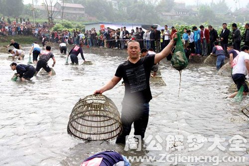 梦见旅游下雨抓鱼